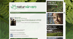 Desktop Screenshot of naturnarvaro.se